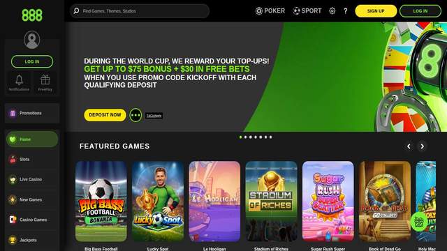 888casino casino screenshot